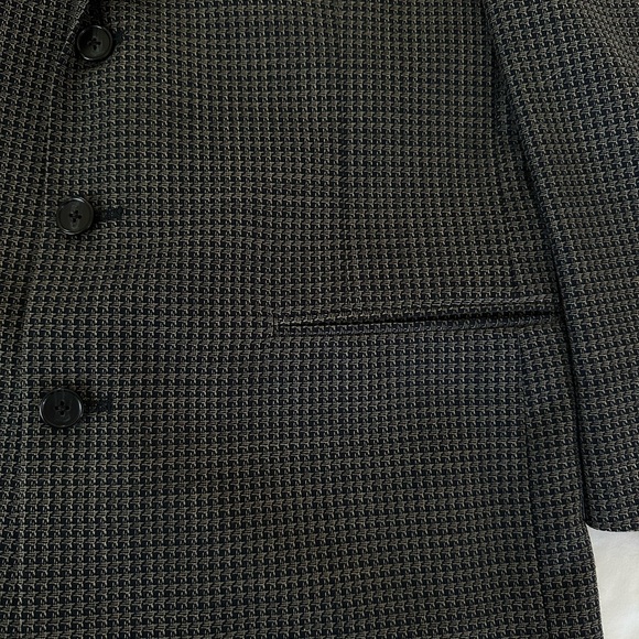 WILLIAM FIORAVANTI Men's 3 Button Wool Bespoke Blazer Sport Coat Size 39 Short - Picture 11 of 16